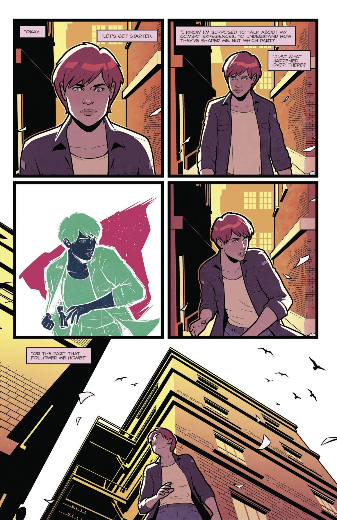 New issue of G.L. Joe tackles PTSD